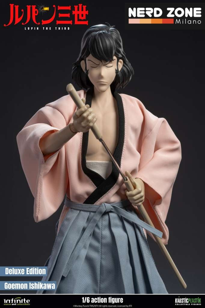PRE ORDER - INFINITE STATUE - Lupin The 3rd The Italian Adventure Goemon Ishikawa XIII Regular & Deluxe Edition