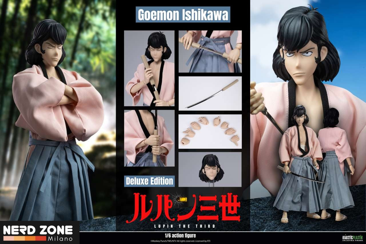 PRE ORDER - INFINITE STATUE - Lupin The 3rd The Italian Adventure Goemon Ishikawa XIII Regular & Deluxe Edition