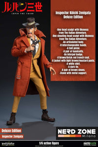 PRE ORDER - INFINITE STATUE - Lupin The 3rd The Italian Adventure Inspector Zenigata Koichi 1/6 Action Figure Regular & Deluxe Edition