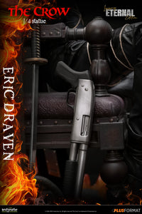 PRE ORDINE INFINITE STATUE - The Crow Eric Draven Luxury Eternal Edition 1/4 Plus Format Statue