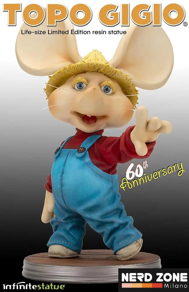 INFINITE STATUE - Topo Gigio Life Size Limited Statue
