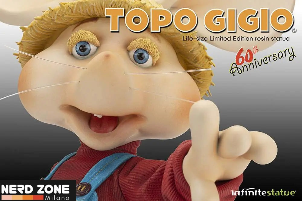 INFINITE STATUE - Topo Gigio Life Size Limited Statue