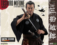 INFINITE STATUE - Toshiro Mifune Ronin & Samurai 1/6 Action Figure Deluxe Double Pack