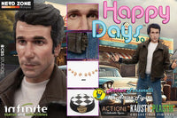 INFINITE STATUE - HAPPY DAYS - Fonzie Happy Days W/Juke-Box 1/6 Action Figure Regular & Deluxe