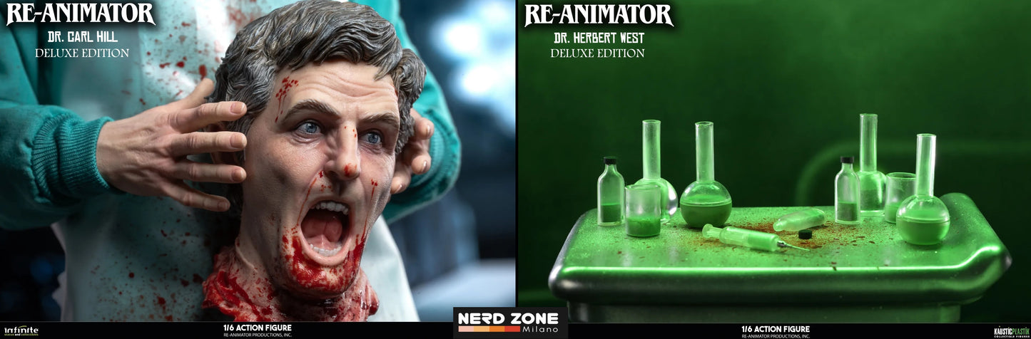 INFINITE STATUE - Re-Animator Doctor Carl Hill & Doctor Herbert West Action Figure 1/6 EXCLUSIVE DOUBLE PACK