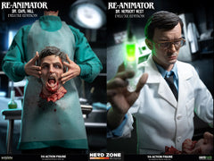 INFINITE STATUE - Re-Animator Doctor Carl Hill & Doctor Herbert West Action Figure 1/6 EXCLUSIVE DOUBLE PACK