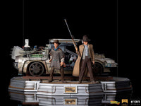 IRON STUDIOS - Back to the Future III Art Scale Statues 1/10 Full Set Deluxe 57 cm