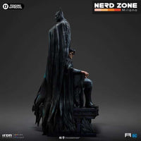 IRON STUDIOS - Batman and Bruce Wayne Legacy Replica 1/4 Statue