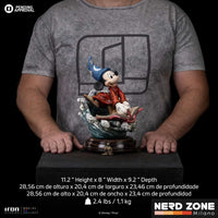 IRON STUDIOS - Disney Classics Sorcerer Mickey 1/10 Statue (Fantasia)