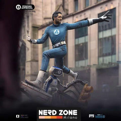 IRON STUDIOS - Fantastic Four Steps Mr. Fantastic And H.e.r.b.i.e 1/10 Statue