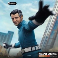 IRON STUDIOS - Fantastic Four Steps Mr. Fantastic And H.e.r.b.i.e 1/10 Statue