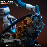 IRON STUDIOS - Fantastic Four Steps Mr. Fantastic And H.e.r.b.i.e 1/10 Statue