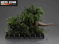 IRON STUDIOS - Jurassic Park Demi Art T-Rex Attacks 1/20 Statue