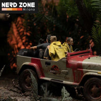 IRON STUDIOS - Jurassic Park Demi Art T-Rex Attacks 1/20 Statue
