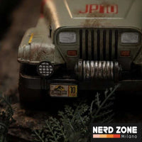 IRON STUDIOS - Jurassic Park Demi Art T-Rex Attacks 1/20 Statue