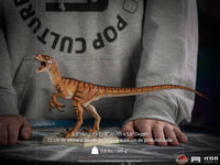 IRON STUDIOS - Jurassic World The Lost World Art Scale Statue 1/10 Velociraptor 15 cm