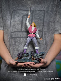 IRON STUDIOS - Masters of the Universe Art Scale Statue 1/10 Prince Adam 38 cm