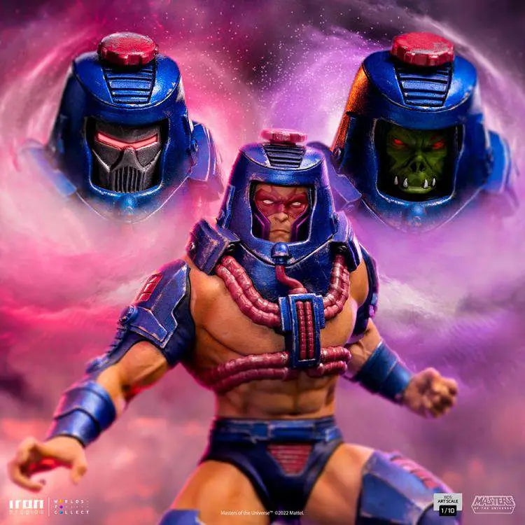 IRON STUDIOS - MASTER OF THE UNIVERSE Motu Man-e-faces 1/10 Statue