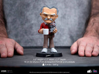 IRON STUDIOS - Stan Lee Mini Co. PVC Figure Stan Lee with Grumpy Cat 14 cm