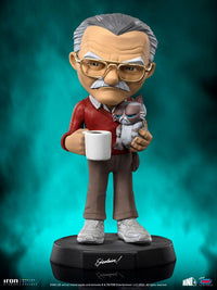 IRON STUDIOS - Stan Lee Mini Co. PVC Figure Stan Lee with Grumpy Cat 14 cm