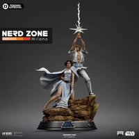 IRON STUDIOS - Star Wars Luke and Leia Dlx 1/10 Statue