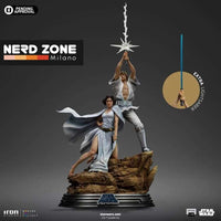 IRON STUDIOS - Star Wars Luke and Leia Dlx 1/10 Statue