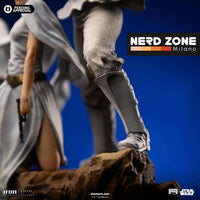 IRON STUDIOS - Star Wars Luke and Leia Dlx 1/10 Statue