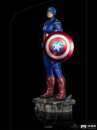 IRON STUDIOS - The Infinity Saga BDS Art Scale Statue 1/10 Captain America Battle of NY 23 cm