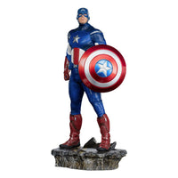 IRON STUDIOS - The Infinity Saga BDS Art Scale Statue 1/10 Captain America Battle of NY 23 cm