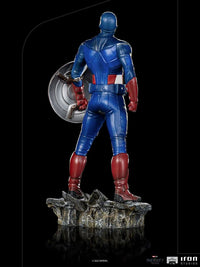 IRON STUDIOS - The Infinity Saga BDS Art Scale Statue 1/10 Captain America Battle of NY 23 cm