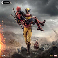 IRON STUDIOS - MARVEL - Deadpool and Wolverine Deluxe - 1/10 Statue