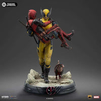 IRON STUDIOS - MARVEL - Deadpool and Wolverine Deluxe - 1/10 Statue