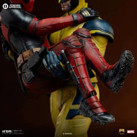IRON STUDIOS - MARVEL - Deadpool and Wolverine Deluxe - 1/10 Statue
