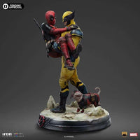 IRON STUDIOS - MARVEL - Deadpool and Wolverine Deluxe - 1/10 Statue