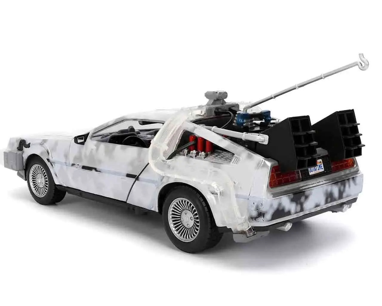 JADA TOYS - Back To The Future Part I - 1982 De Lorean Dmc 12 With Frost Effect - 1:24 Die-cast Model Limited Edition