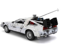 JADA TOYS - Back To The Future Part I - 1982 De Lorean Dmc 12 With Frost Effect - 1:24 Die-cast Model Limited Edition