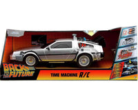 JADA TOYS - Back To The Future Part 1: 1982 De Lorean Dmc Time Machine - 1:18 Scale Remote Control
