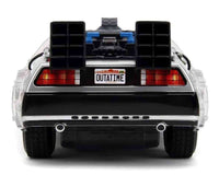 JADA TOYS - Back To The Future Part 1: 1982 De Lorean Dmc Time Machine - 1:18 Scale Remote Control