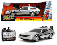 JADA TOYS - Back To The Future Part 1: 1982 De Lorean Dmc Time Machine - 1:18 Scale Remote Control