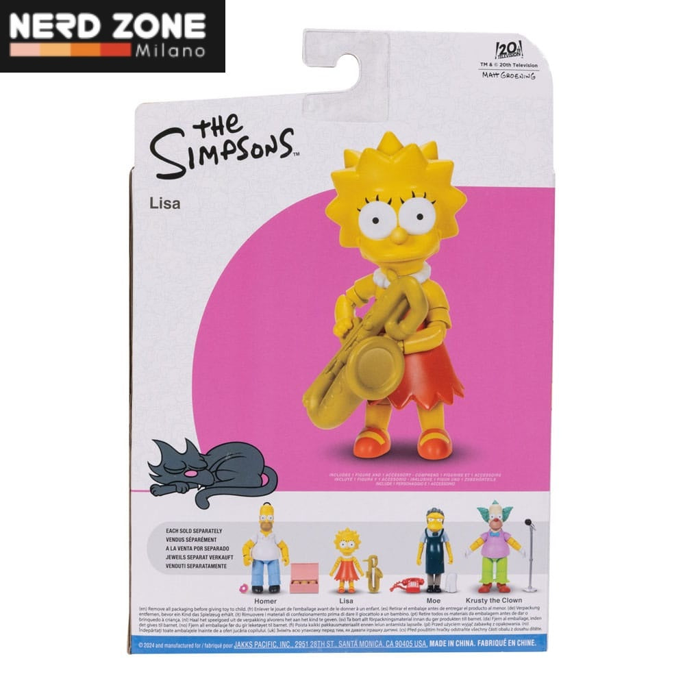 JAKKS PACIFIC - Simpsons Action Figures Wave 2 13 cm Assortment (6)