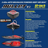 JOYSWAY 8301 MOTOSCAFO MONOCARENA JOYSWAY BULLET V3