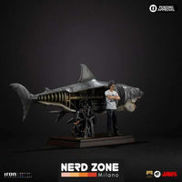 PRE ORDINE - Jaws Deluxe Art Scale Statue 1/10 Steven Spielberg Jaws 50th anniversary 27 cm