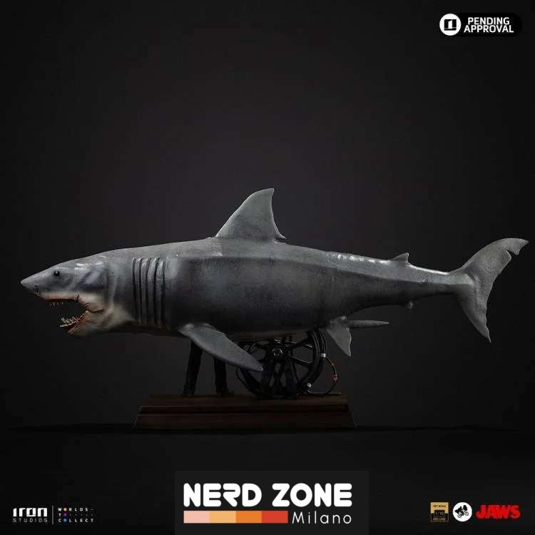 PRE ORDINE - Jaws Deluxe Art Scale Statue 1/10 Steven Spielberg Jaws 50th anniversary 27 cm