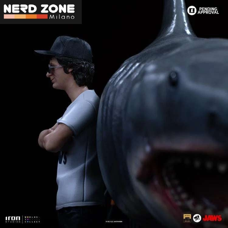PRE ORDINE - Jaws Deluxe Art Scale Statue 1/10 Steven Spielberg Jaws 50th anniversary 27 cm