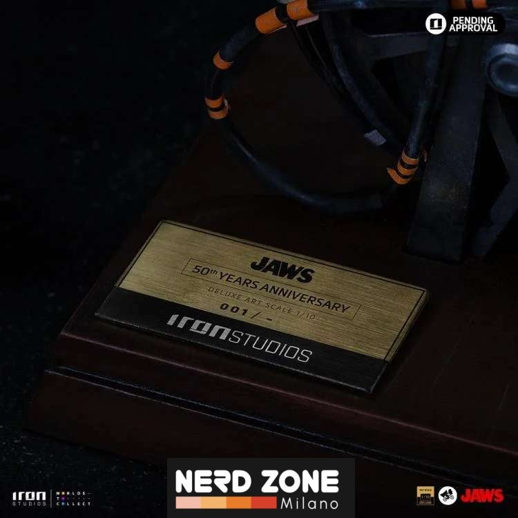 PRE ORDINE - Jaws Deluxe Art Scale Statue 1/10 Steven Spielberg Jaws 50th anniversary 27 cm