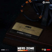 PRE ORDINE - Jaws Deluxe Art Scale Statue 1/10 Steven Spielberg Jaws 50th anniversary 27 cm