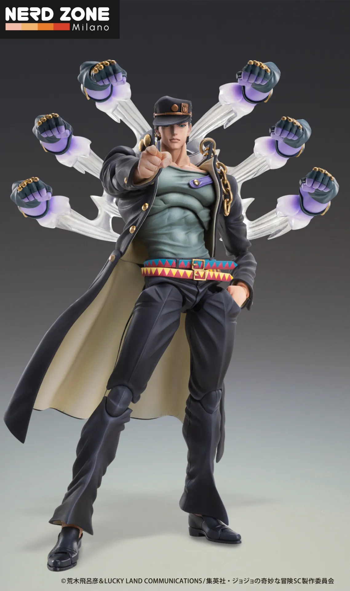 PRE ORDINE - MEDICOS - Jojo Bizarre Adventure 3 Jotaro Kujo Ver 2 Chozokado Action Figure