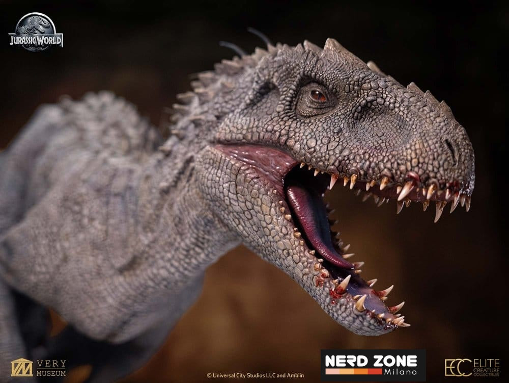 PRE ORDINE ELITE CREATURE COLLECTIBLES - Jurassic World Indominus Rex 1/12 Scale Maquette