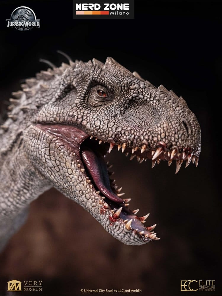 PRE ORDINE ELITE CREATURE COLLECTIBLES - Jurassic World Indominus Rex 1/12 Scale Maquette