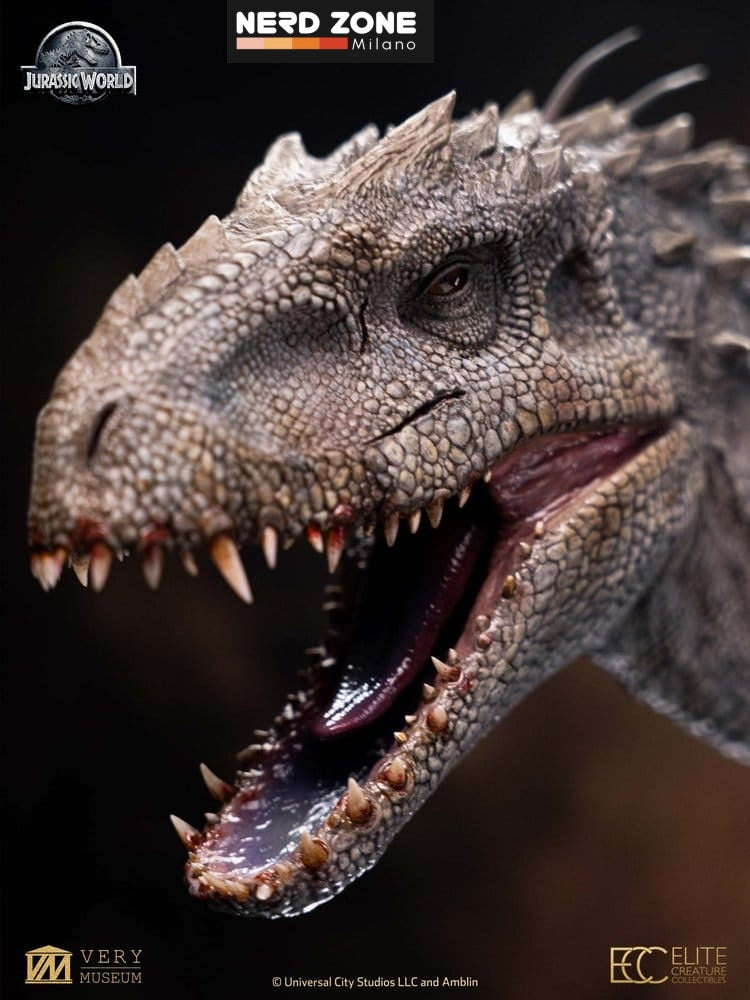 PRE ORDINE ELITE CREATURE COLLECTIBLES - Jurassic World Indominus Rex 1/12 Scale Maquette